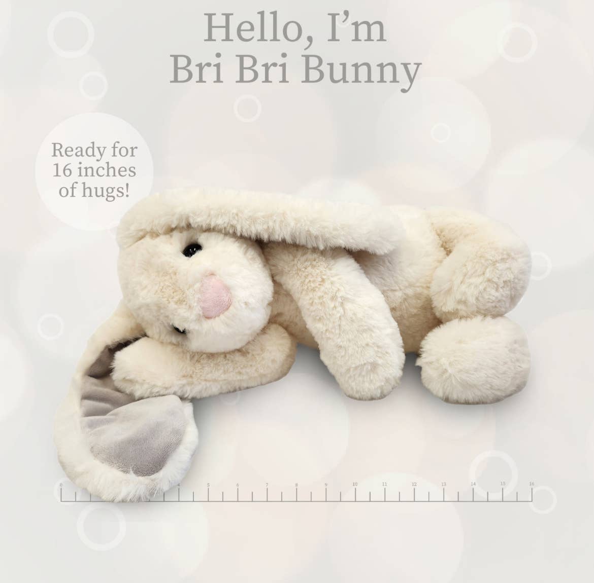 WS BriBri Cream Bunny 16"