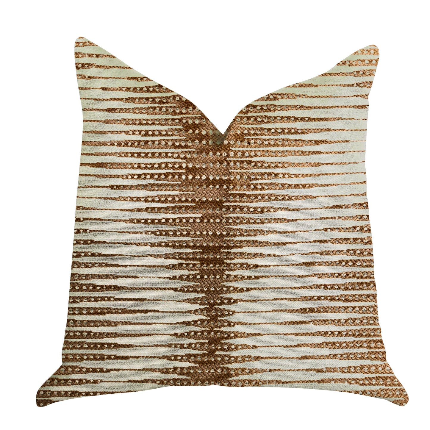 Pokaline Chevron Luxury Throw Pillow