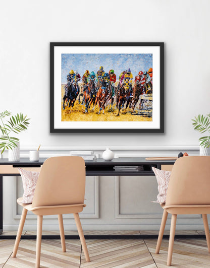 Kentucky Legacy Print "The First Turn"