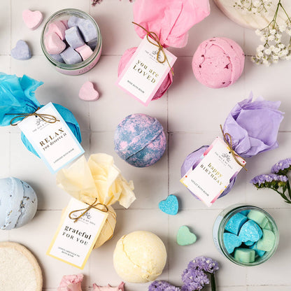 Relaxing Bath Bomb Gift⎜Calm with Lavender Luxury Bath Bomb