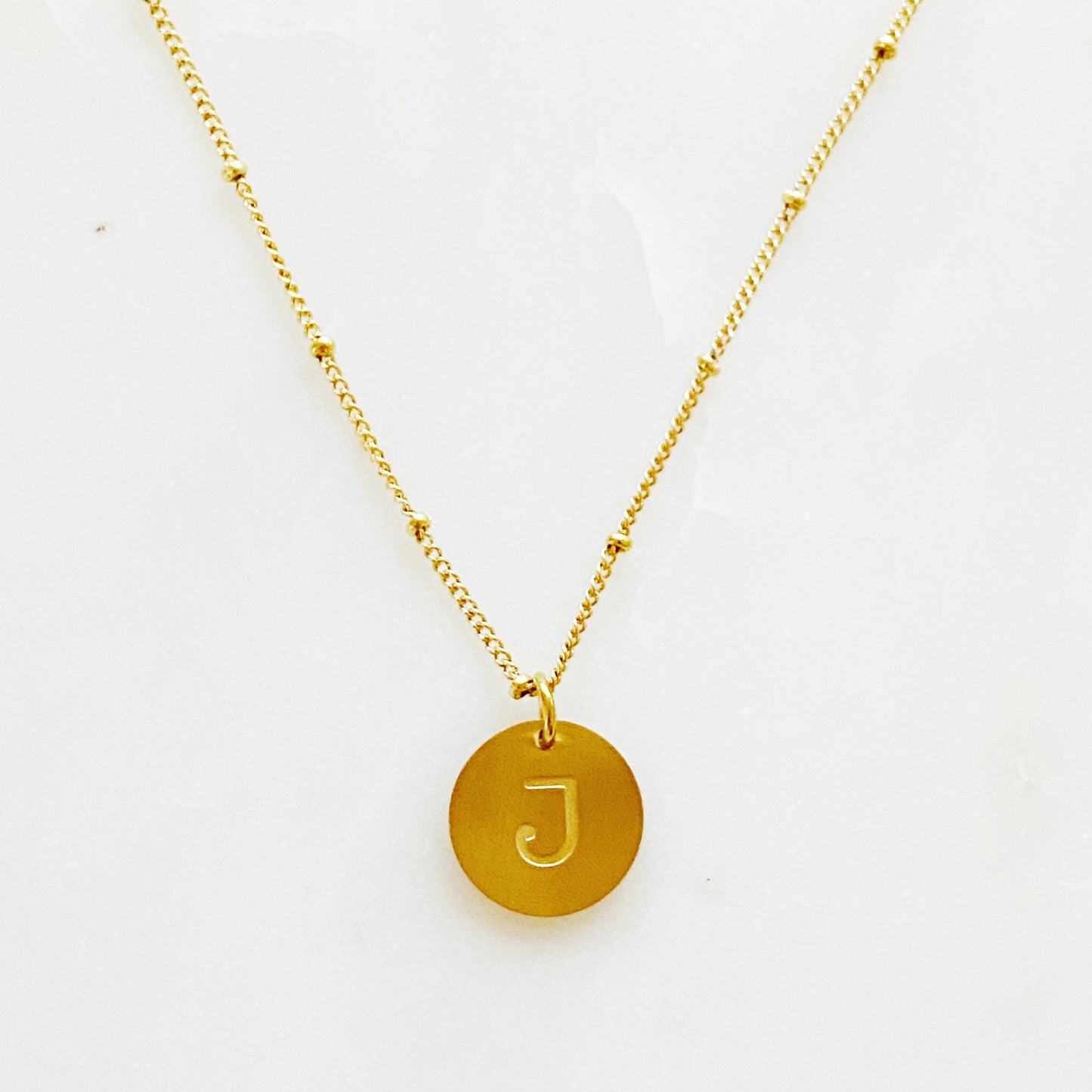 Ellison + Young: Singular Charm Initial Necklace