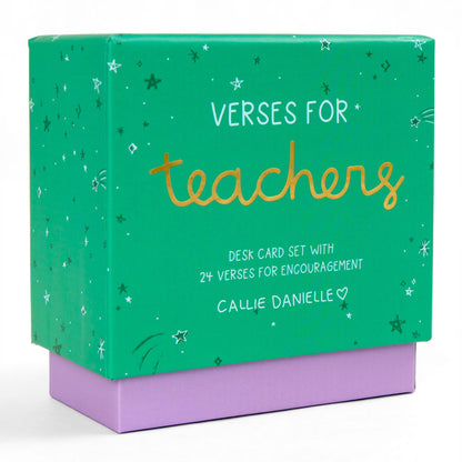 Verses For Teachers Card Set