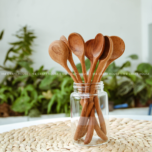 Branch Tree Wooden Spoon - Kitchen Serving Utensils