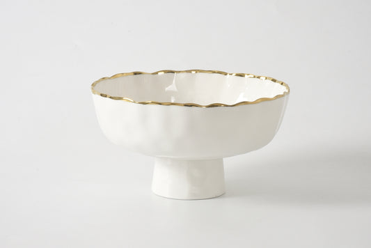 Medium Footed Bowl - Pampa Bay