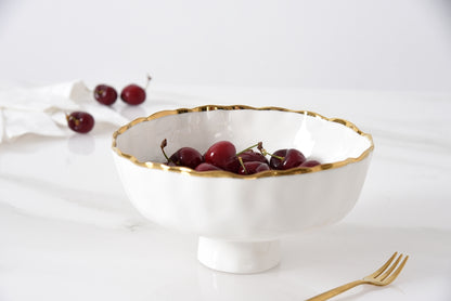 Medium Footed Bowl - Pampa Bay