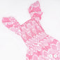 Modern Pink Smocked Flutter Dress 8 Oak Lane
