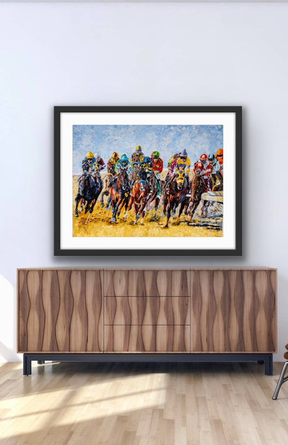 Kentucky Legacy Print "The First Turn"